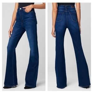 BlankNYC the Franklin Ribcage Wide Leg Jean in Dare to Dream Wash